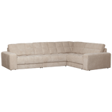 SECOND DATE HOEKBANK RECHTS RIBSTOF TRAVERTIN