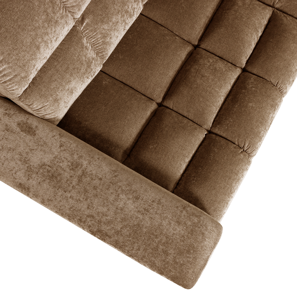 SECOND DATE HOEKBANK RECHTS VELVET ZAND