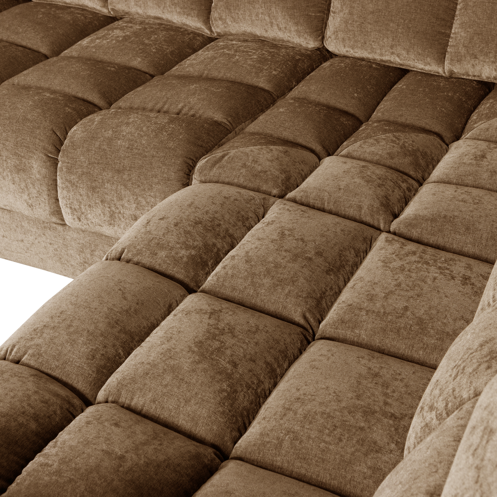 SECOND DATE HOEKBANK RECHTS VELVET ZAND