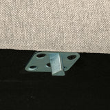 COUPLE POEF 100 CM ZAND