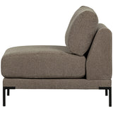 COUPLE LOVESEAT ELEMENT TAUPE