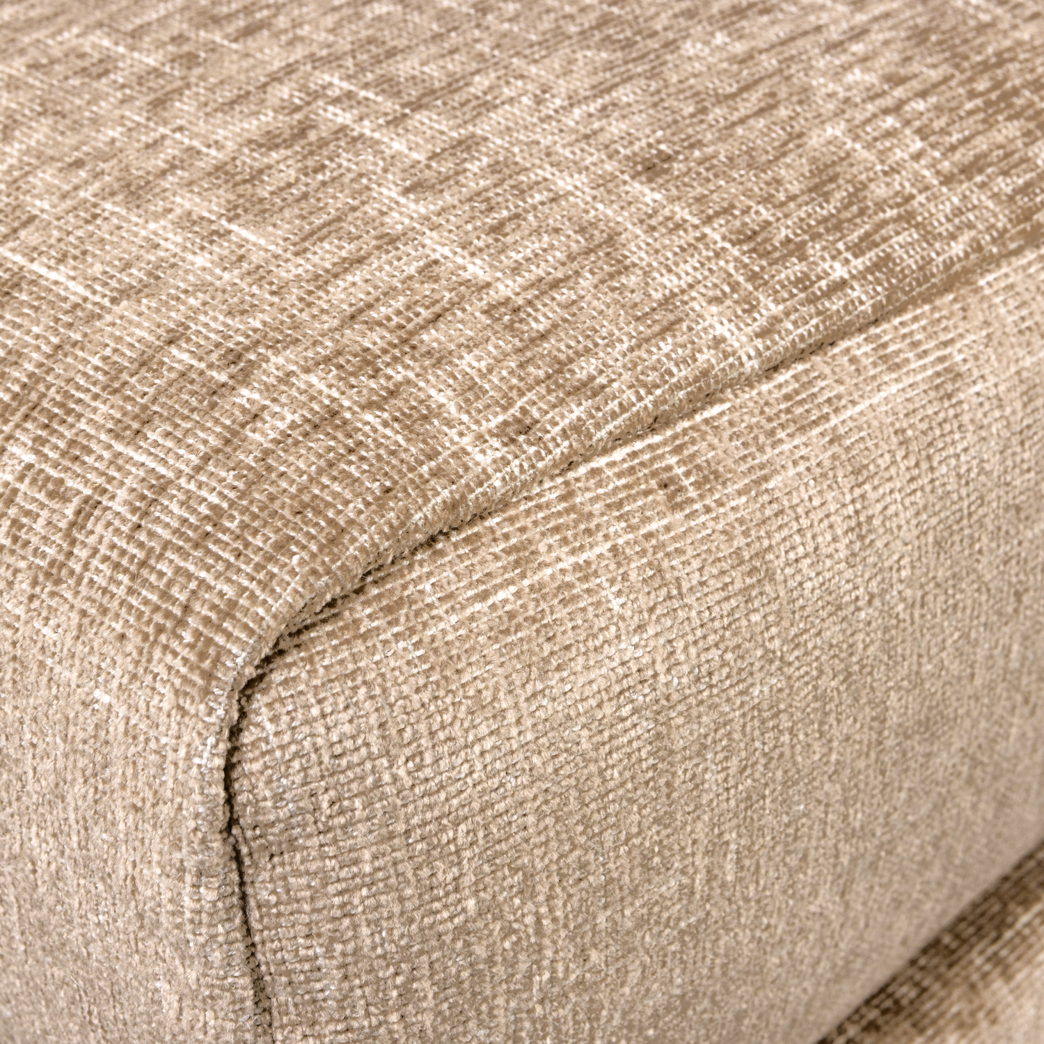 COUPLE POEF 100 CM BUTTER MELANGE