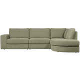 FAMILY HOEKBANK RONDING RECHTS GROEN