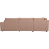 FAMILY HOEKBANK RONDING LINKS ROZE