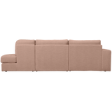 FAMILY 2,5-ZITS BANK RONDING RECHTS ROZE