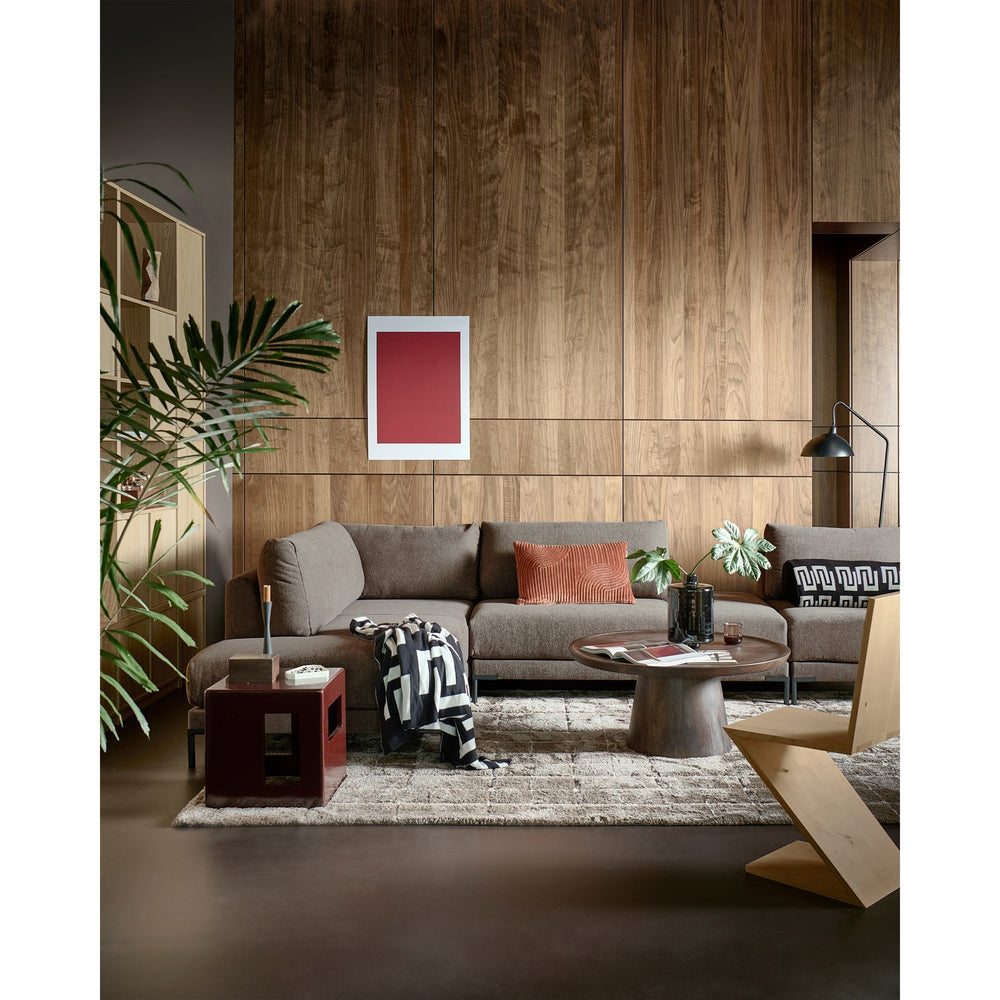 COUPLE POEF 50 CM TAUPE