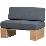 EAT UP MUURBANKJE INCL. KUSSENS DENIM EIKEN NATUREL [fsc]