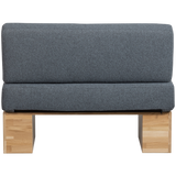 EAT UP MUURBANKJE INCL. KUSSENS DENIM EIKEN NATUREL [fsc]