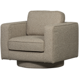 LAZY DRAAIFAUTEUIL BOUCLE ZAND