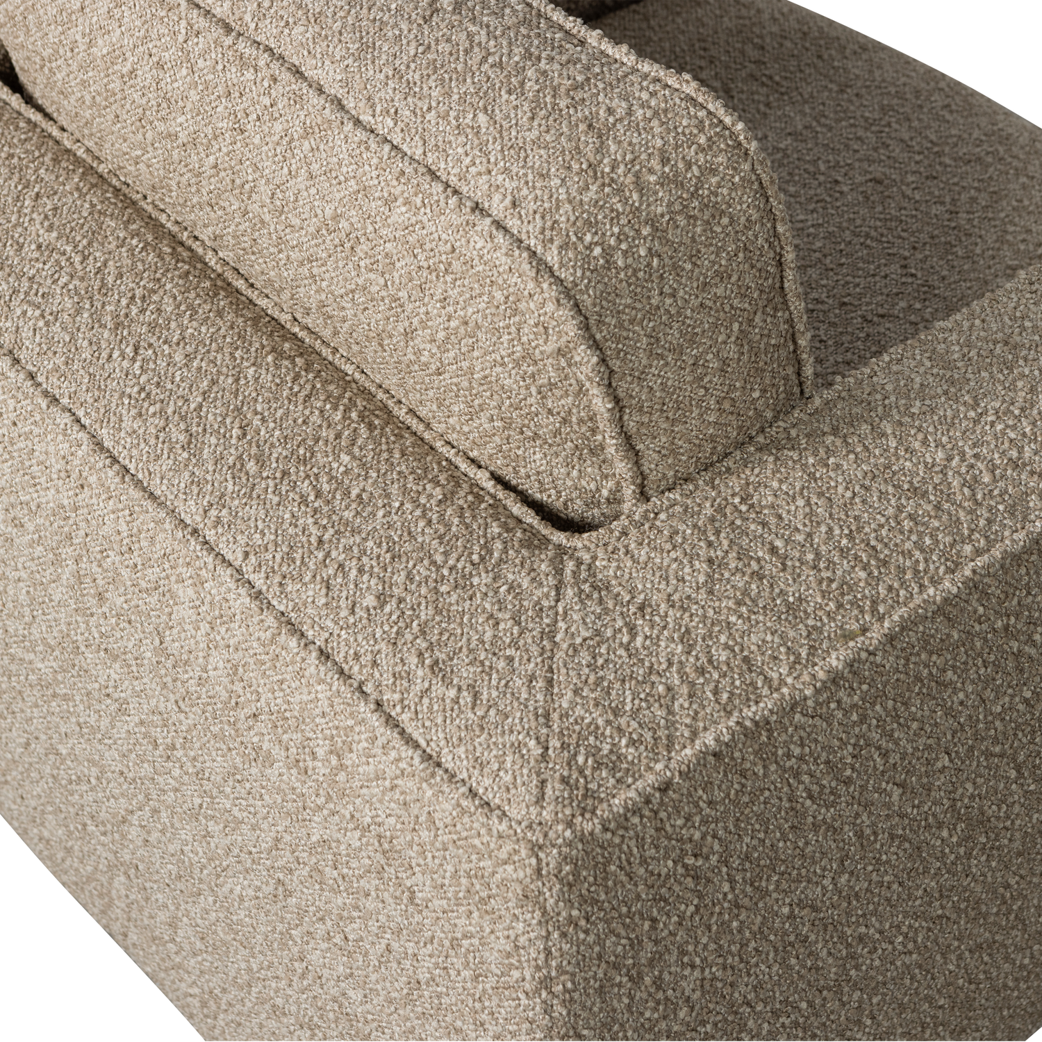 LAZY DRAAIFAUTEUIL BOUCLE ZAND