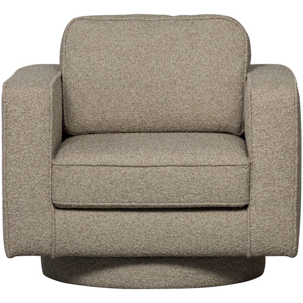 LAZY DRAAIFAUTEUIL BOUCLE ZAND