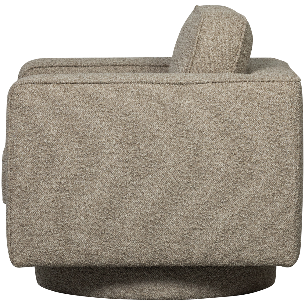 LAZY DRAAIFAUTEUIL BOUCLE ZAND