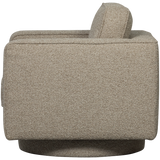 LAZY DRAAIFAUTEUIL BOUCLE ZAND