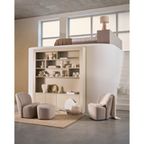 LOFTY FAUTEUIL BOUCLE GRIJS