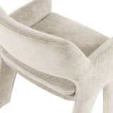 BIGFOOT EETKAMERSTOEL CHENILLE ZAND [fsc]