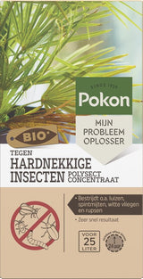 Doos met Pokon Bio insectenconcentraat tegen hardnekkige insecten, 175 ml
