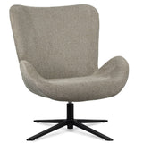 Draaifauteuil Joyce met arm - taupe