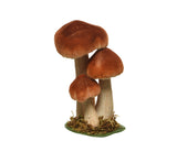 Paddenstoel polyester fluweel grassorti 3col assorti