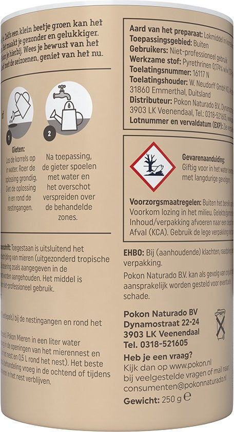 Pokon - Bio Tegen Mieren Korrels 250gr