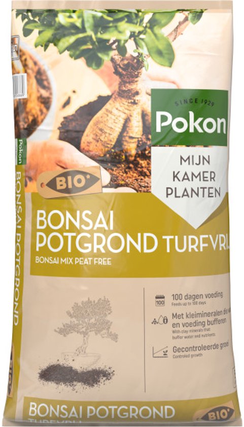 Pokon - Bio turfvrije bonsai potrgrond 5L
