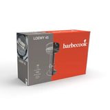 Verpakking van Barbecook Loewy 45 houtskoolbarbecue met productafbeelding