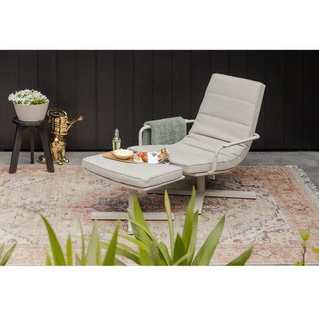 COOSA TUIN FAUTEUIL ALUMINIUM ZAND