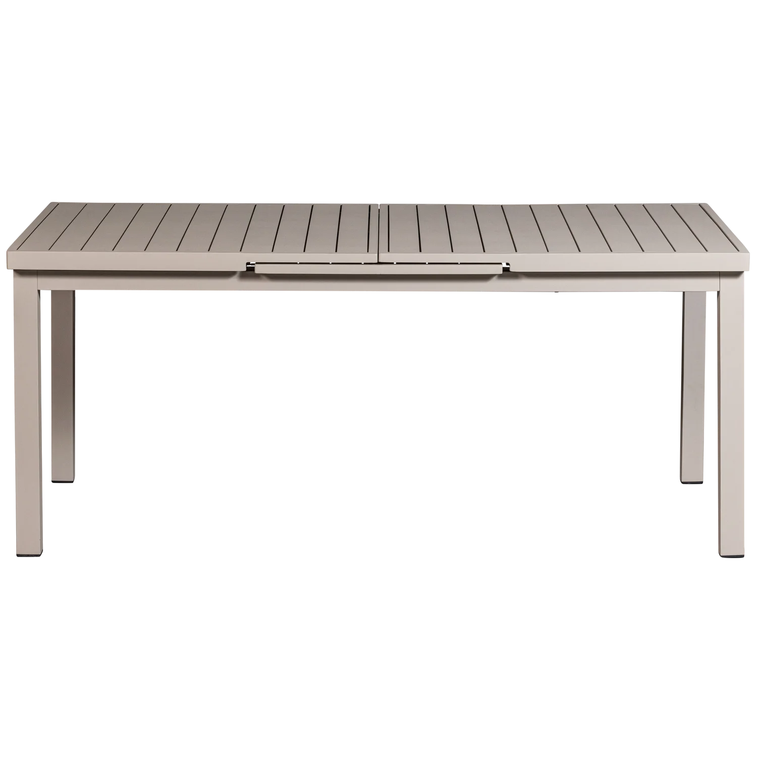 WOOOD - Mobile uitschuifbare tuintafel alu zand 240x100/180x100cm