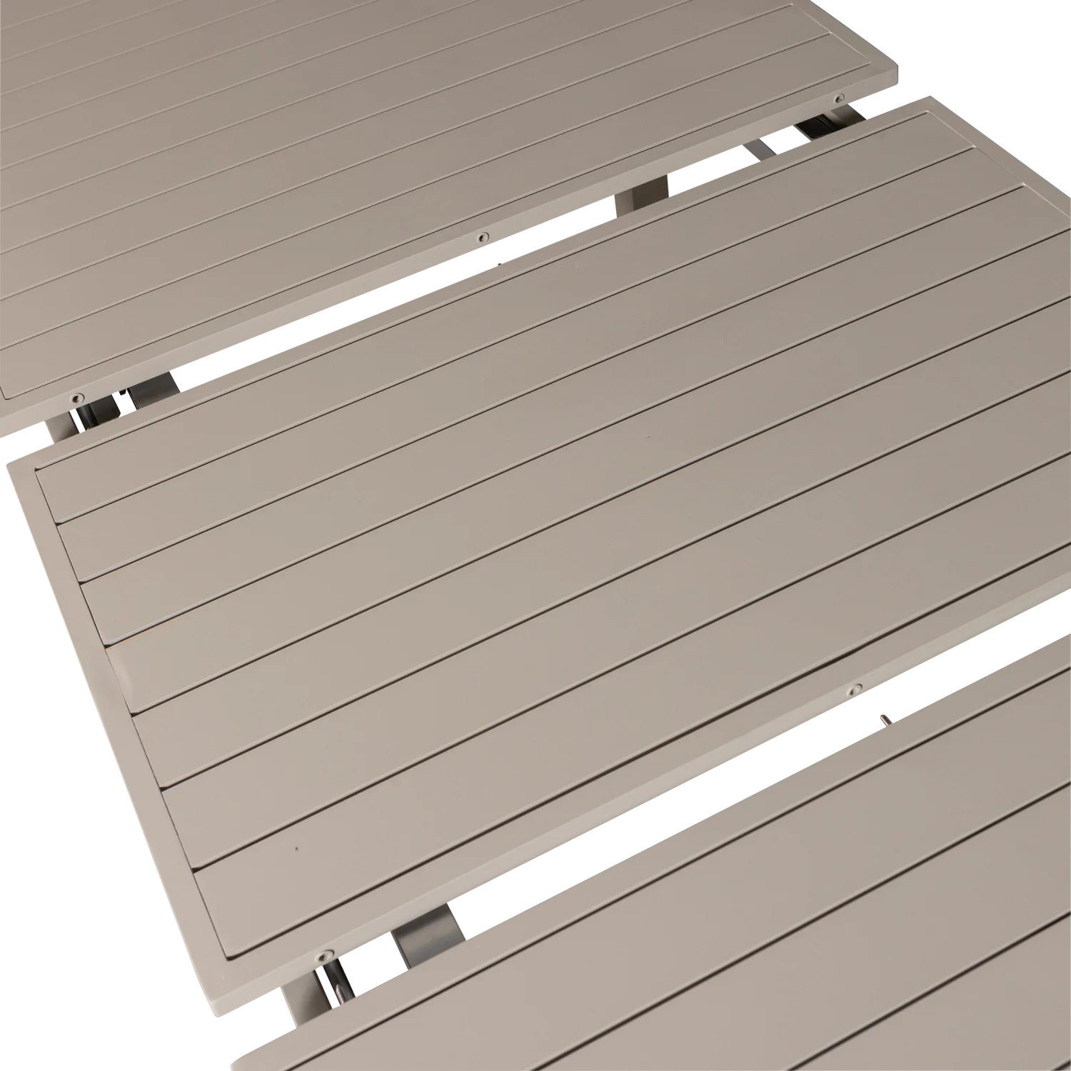 WOOOD - Mobile uitschuifbare tuintafel alu zand 240x100/180x100cm