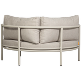 Exotan - Mulberry rond loungebed aluminium zand