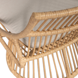 ALATNA TUINSTOEL WICKER NATUREL