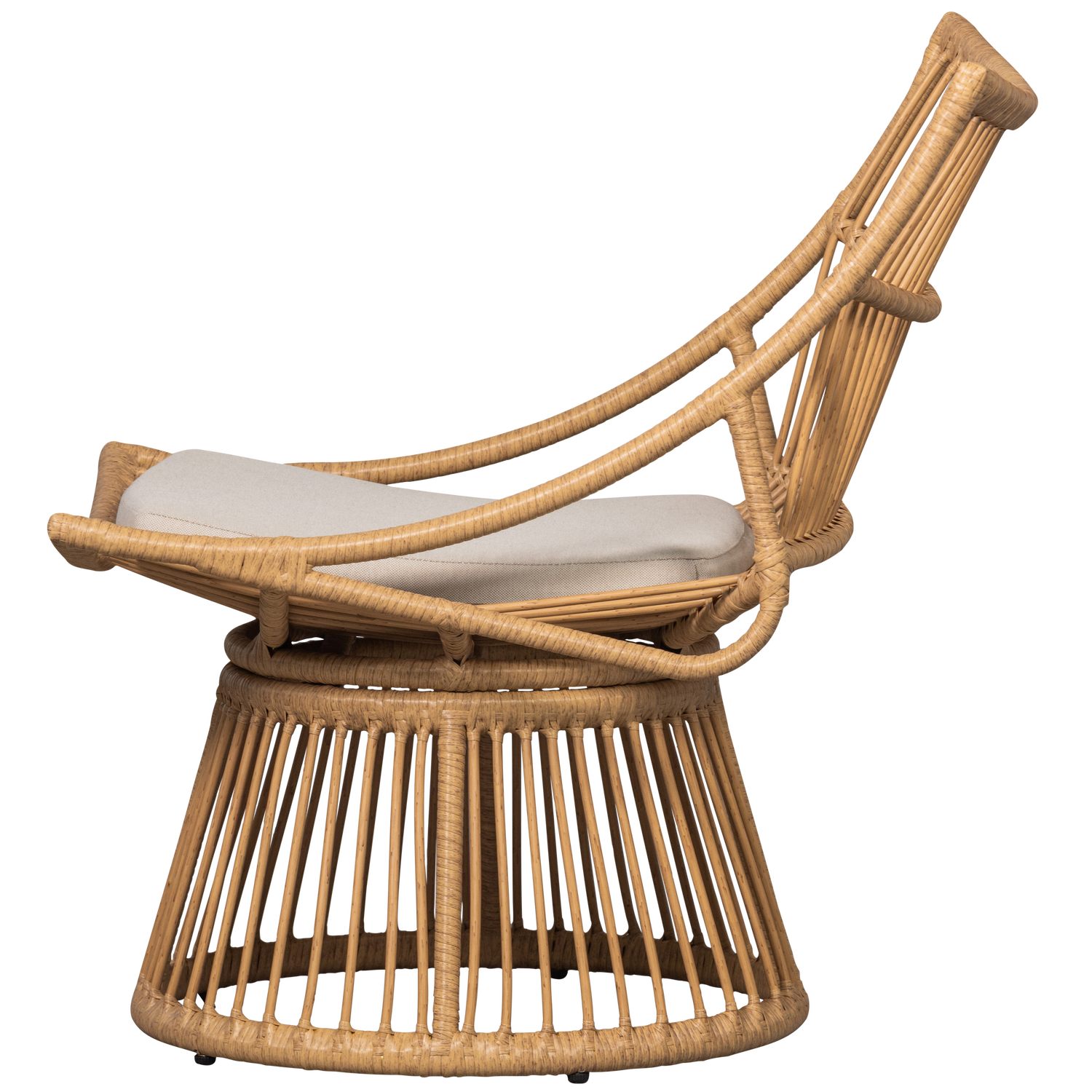 ALATNA TUINSTOEL WICKER NATUREL