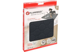 Flamingo trainingsmat voor honden, donkergrijs antislip met honingraatstructuur in verpakking