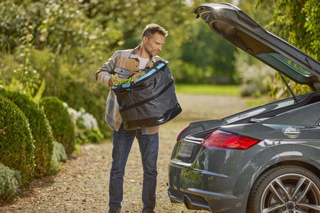 Gardena - Tuinafvalzak 127 l Zwart/turquoise