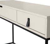 WOOOD Silas Sidetable - Geborsteld Grenen - Dust - 74x140x40