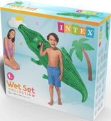 Intex - opblaasfiguur krokodil Leeftijd 3+