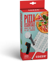 Cozze PIZZA ESSENTIALS geschenkdoos met pizzaschep en pizzacutter