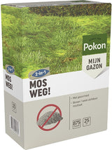 Pokon Mos Weg 875 g doos voor gazon, 25 m²