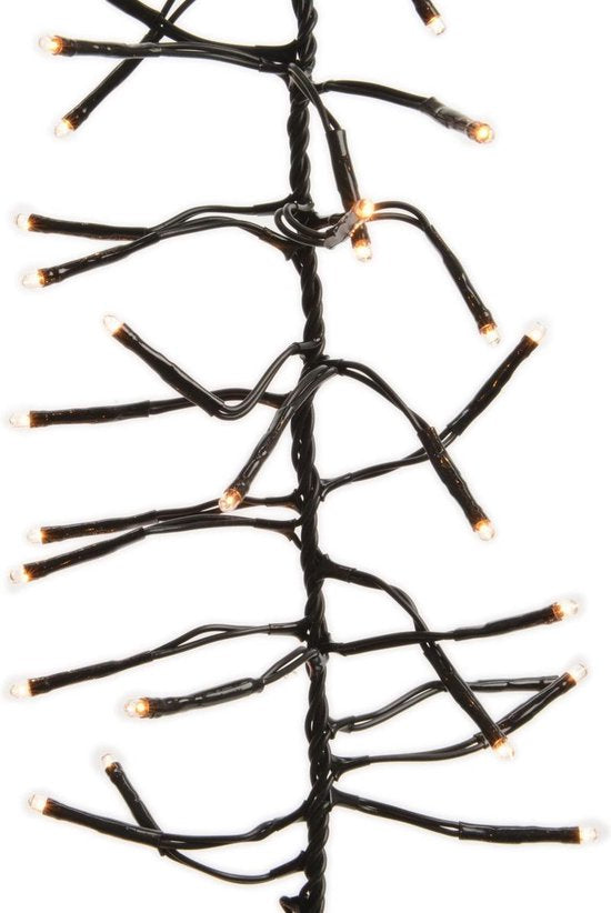 7m LED Cluster kerstboomverlichting - Goud - 768 lampjes - Dimbaar