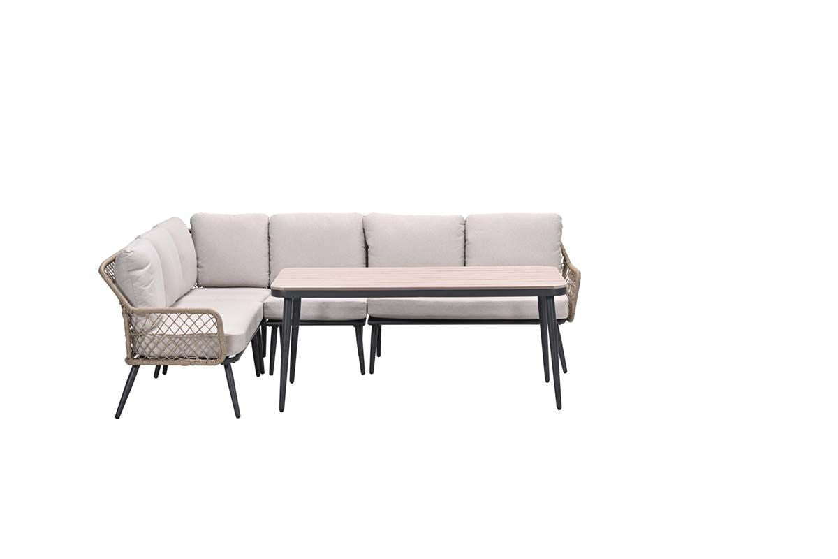 Garden Impressions - Allasio lounge-dining hoekset - 5-delig
