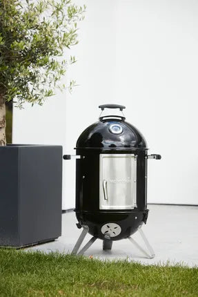 Barbecook - Oskar s rookoven uit email zwart
