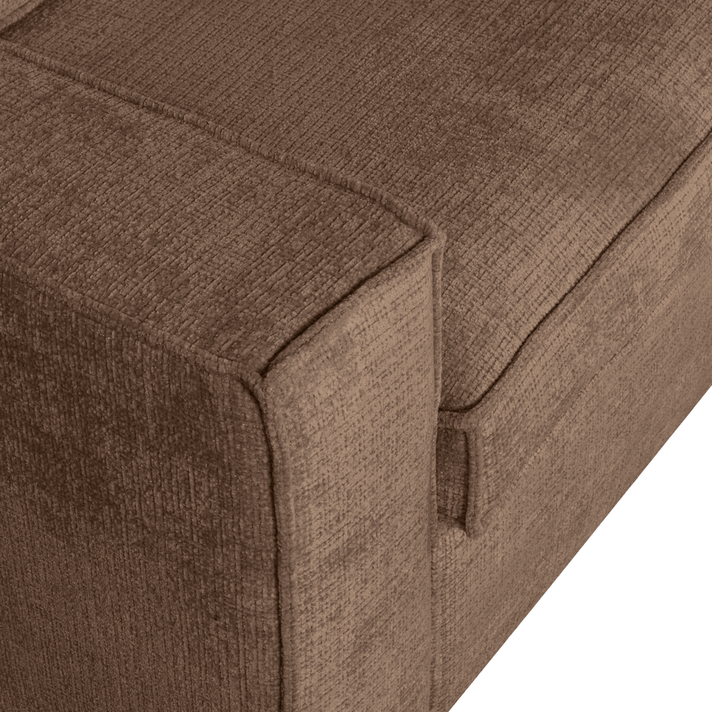 HAJO HOEKBANK RECHTS CHENILLE MUD