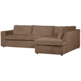 HAJO HOEKBANK RECHTS CHENILLE MUD