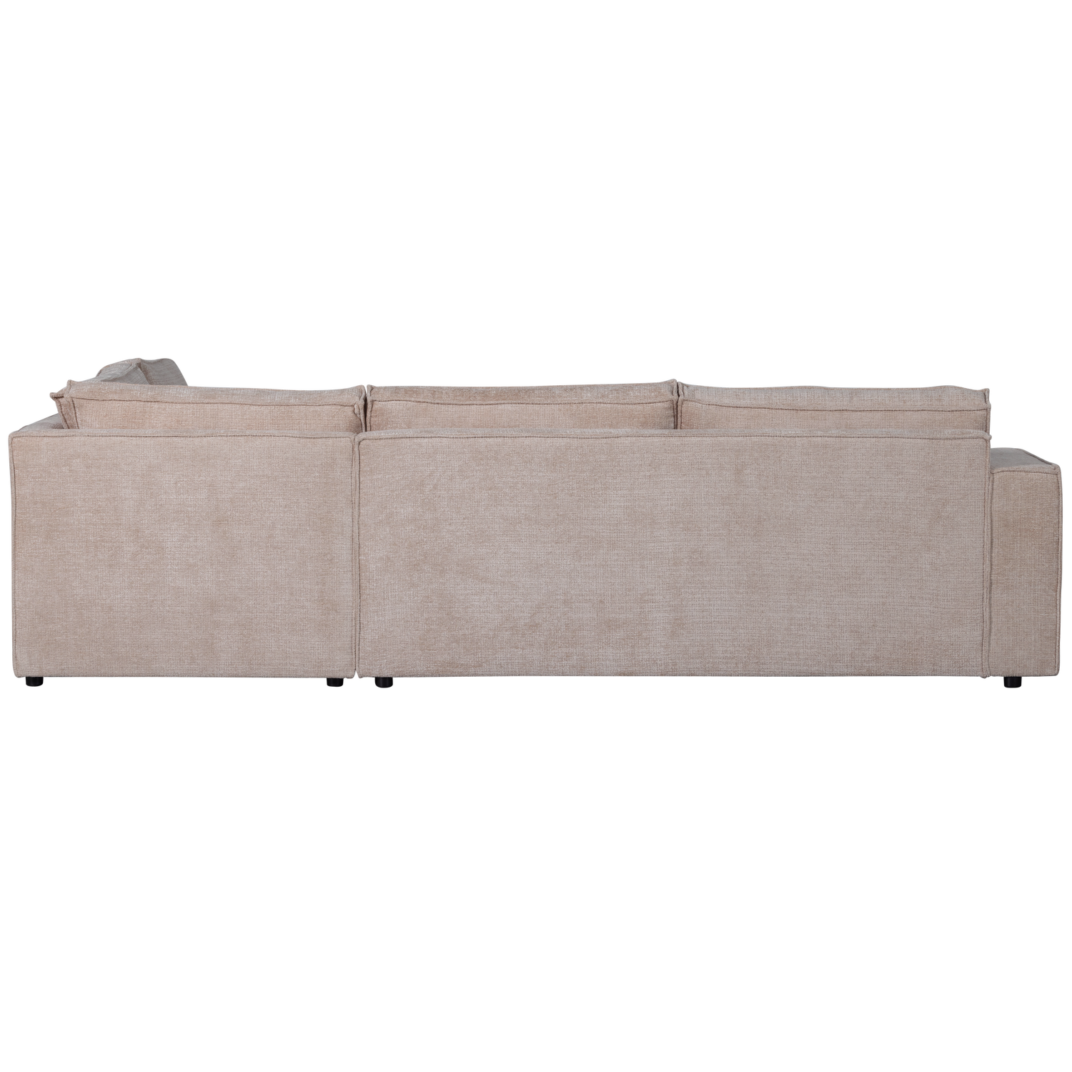 HAJO HOEKBANK RECHTS CHENILLE ZAND