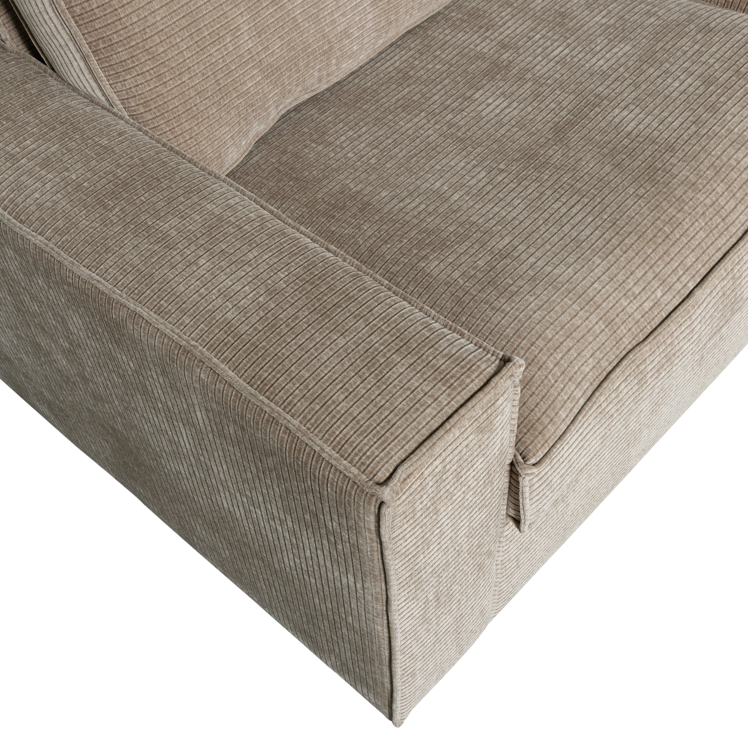 HAJO HOEKBANK RECHTS RIBSTOF KLEIGRIJS