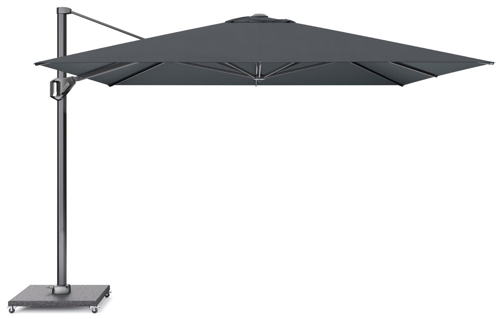 Platinum zweefparasol Challenger T¹ Premium 350x350 - Faded Black