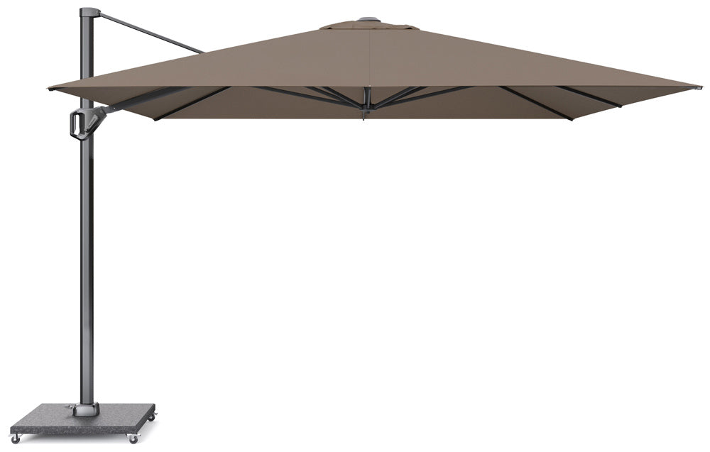 Platinum zweefparasol Challenger T¹ Premium 350x350 - Havana