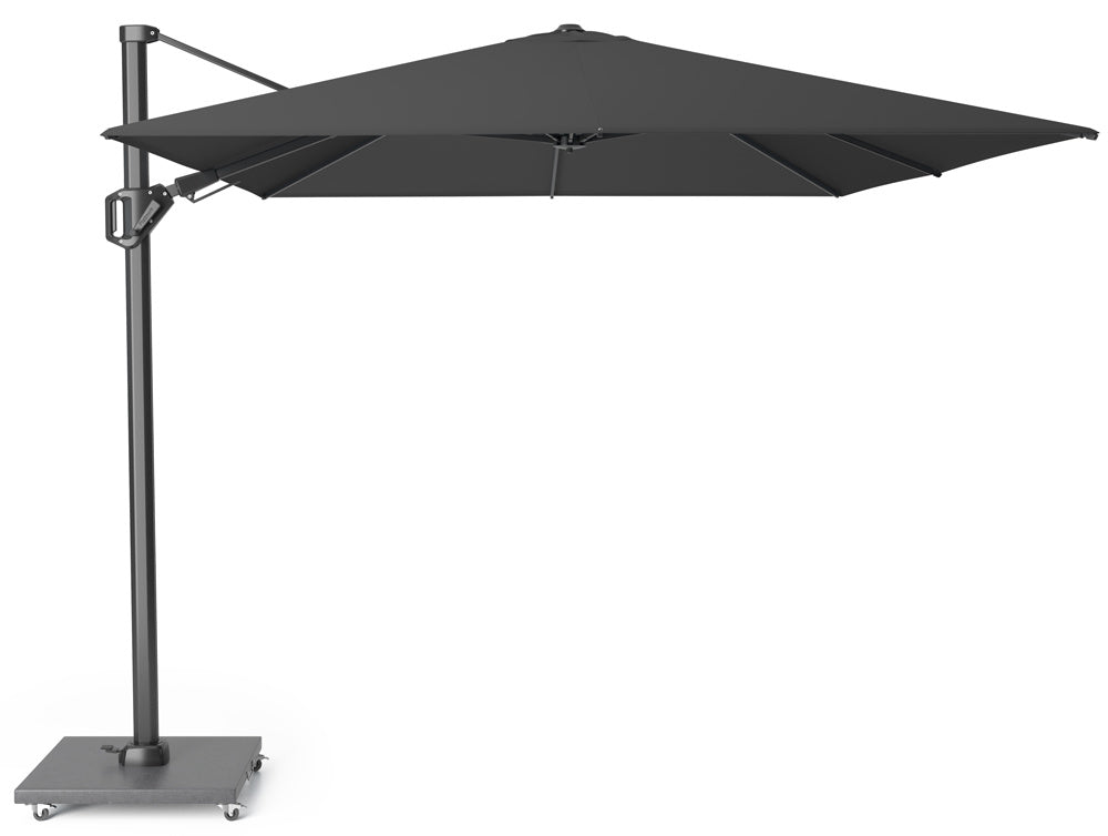 Platinum zweefparasol Challenger T² premium 350x260 - Faded Black