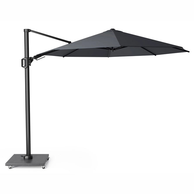 Platinum zweefparasol Challenger T² ø350 - Antraciet