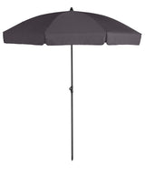 Platinum parasol Aruba ø200 volant - Antraciet