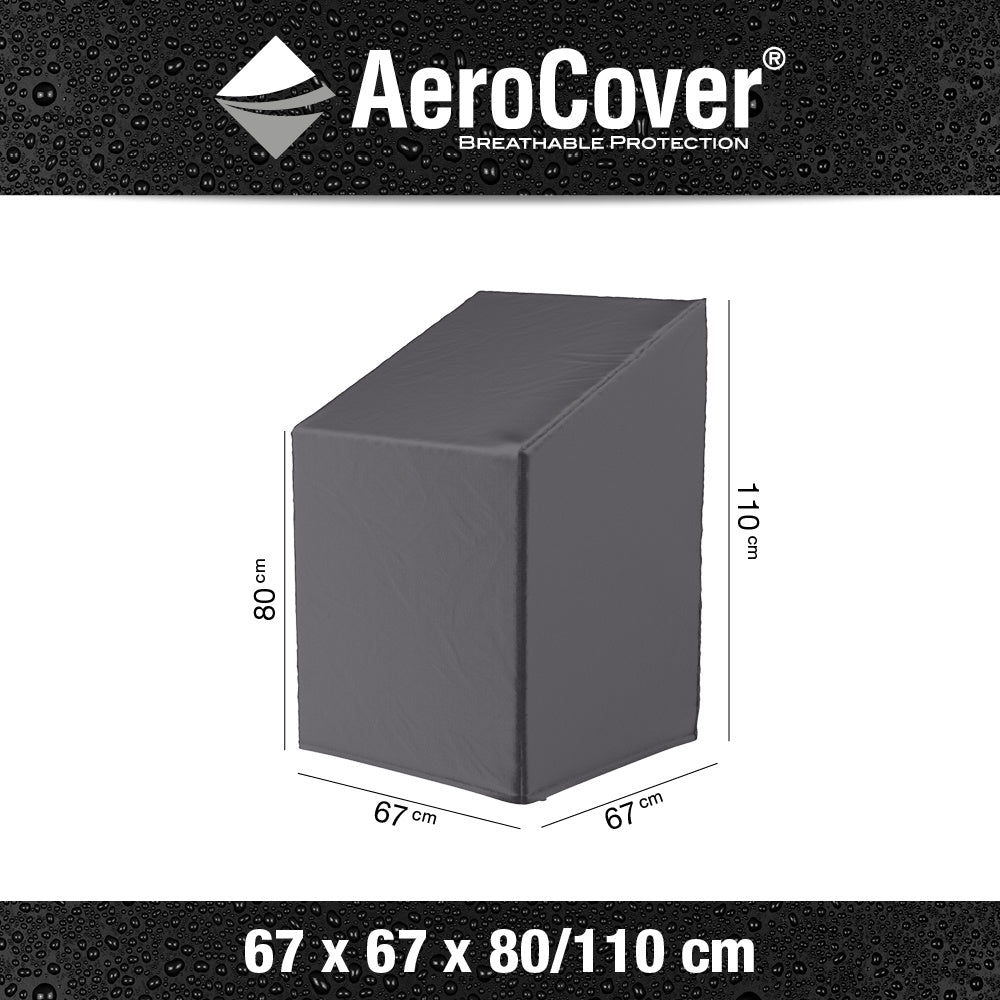 Platinum AeroCover - Stapelstoelhoes/ gasveerstoelhoes 67x67xH80/110